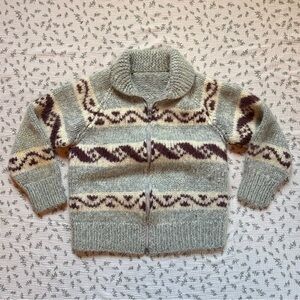 Vintage 50’s-70’s Cowichan 100% Wool